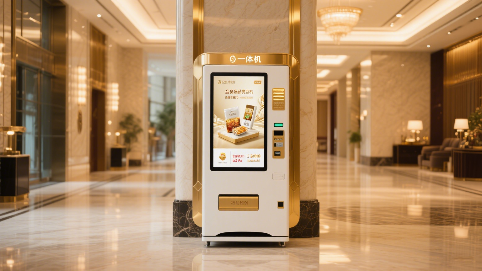 工業(yè)安卓一體機在自動售貨機上的應(yīng)用