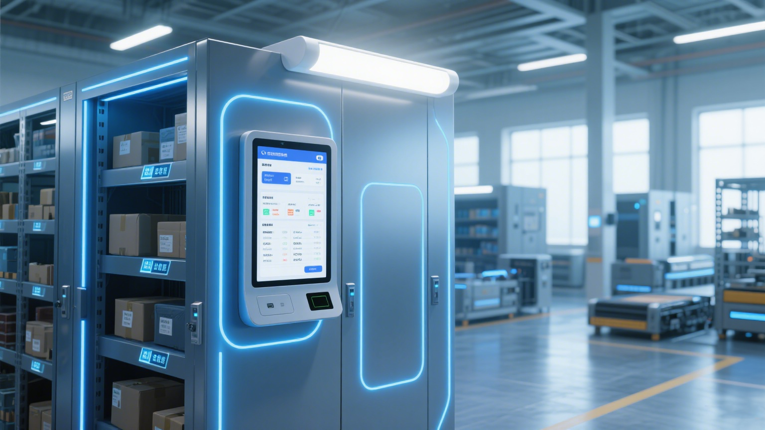 安卓一體機(jī)在智能倉(cāng)儲(chǔ)機(jī)柜中的應(yīng)用